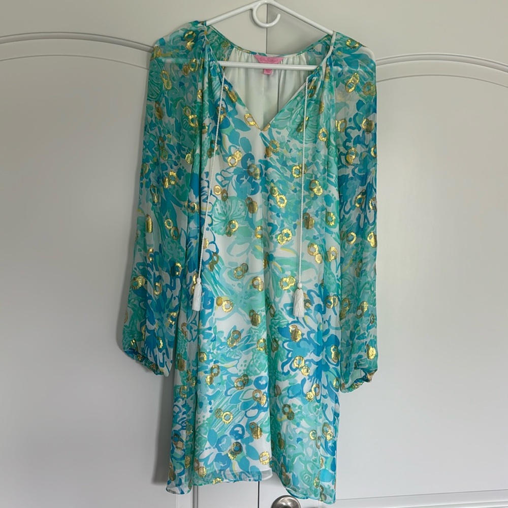 Lilly Pulitzer silk dress